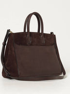 Burberry Rocking Horse Small Tote Bag Dark Brown