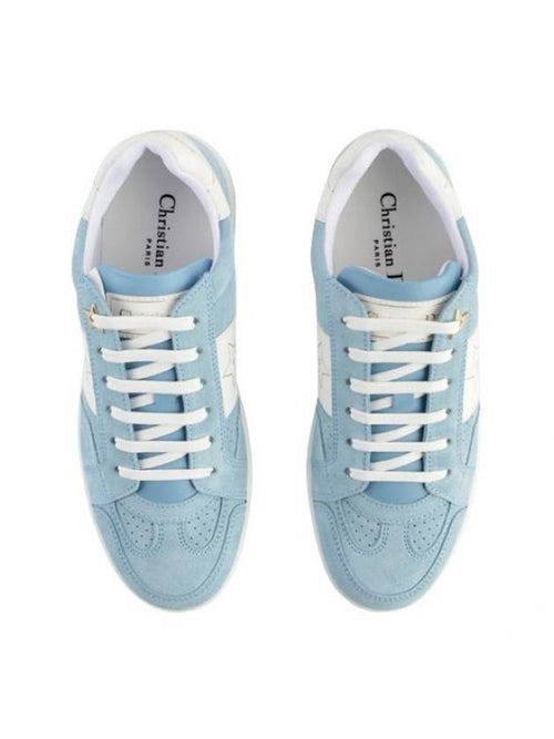 Star Suede Calfskin Low Top Sneakers Pastel Blue Dior