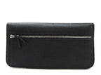 Hermes Wallet H2003 Ladies Cow Leather Black