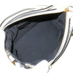 FENDI By The Way Leather 2Way Bag Checkered Black Ivory 8BL124