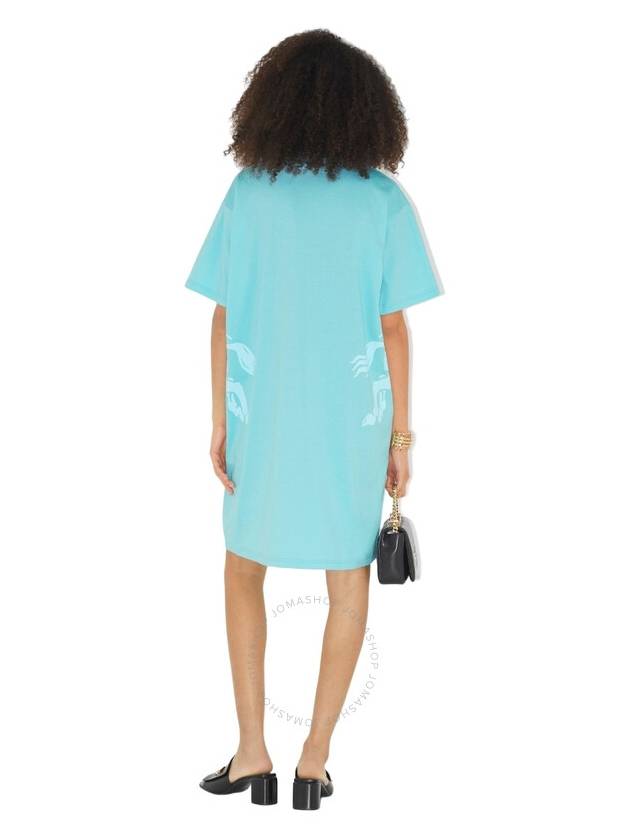 Burberry Burberry Connie Mirrored EKD Print Cotton T Shirt Dress Size Small