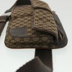 CELINE Macadam Canvas Waist Bag Beige PP-ST-0087  36583