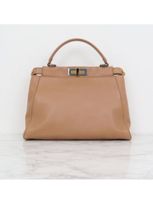 Fendi Peekaboo medium tote shoulder bag 8BN321