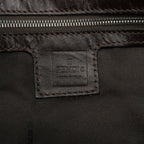FENDI Zucca Mamma Baguette Canvas Leather Shoulder Bag Brown 26424