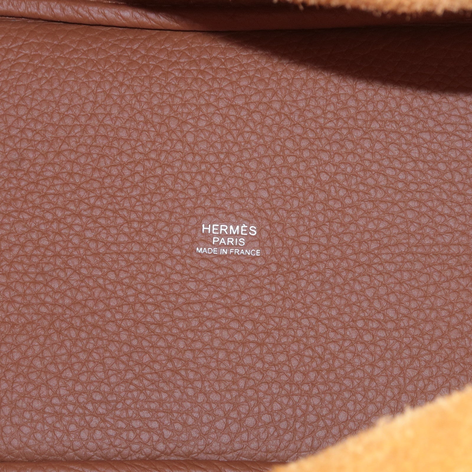 HERMES Picotin Lock PM Taurillon Clemence Hand Bag Gold