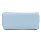 FENDI Mini Peekaboo Leather 2Way Mini Bag Light Blue 8BN244