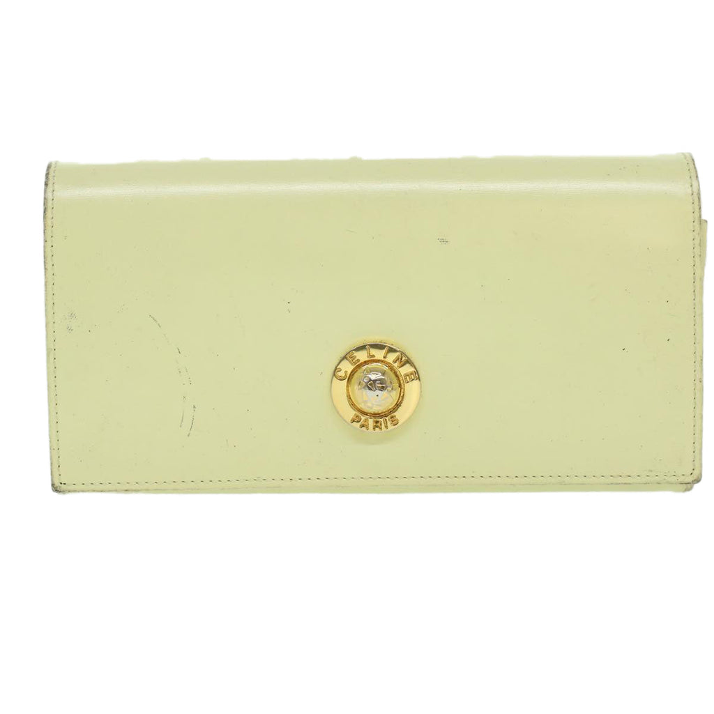 CELINE Macadam Canvas Wallet PVC Leather 3Set Brown Beige  36792