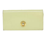 CELINE Macadam Canvas Wallet PVC Leather 3Set Brown Beige  36792