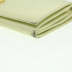 CELINE Macadam Canvas Wallet PVC Leather 3Set Brown Beige  36792