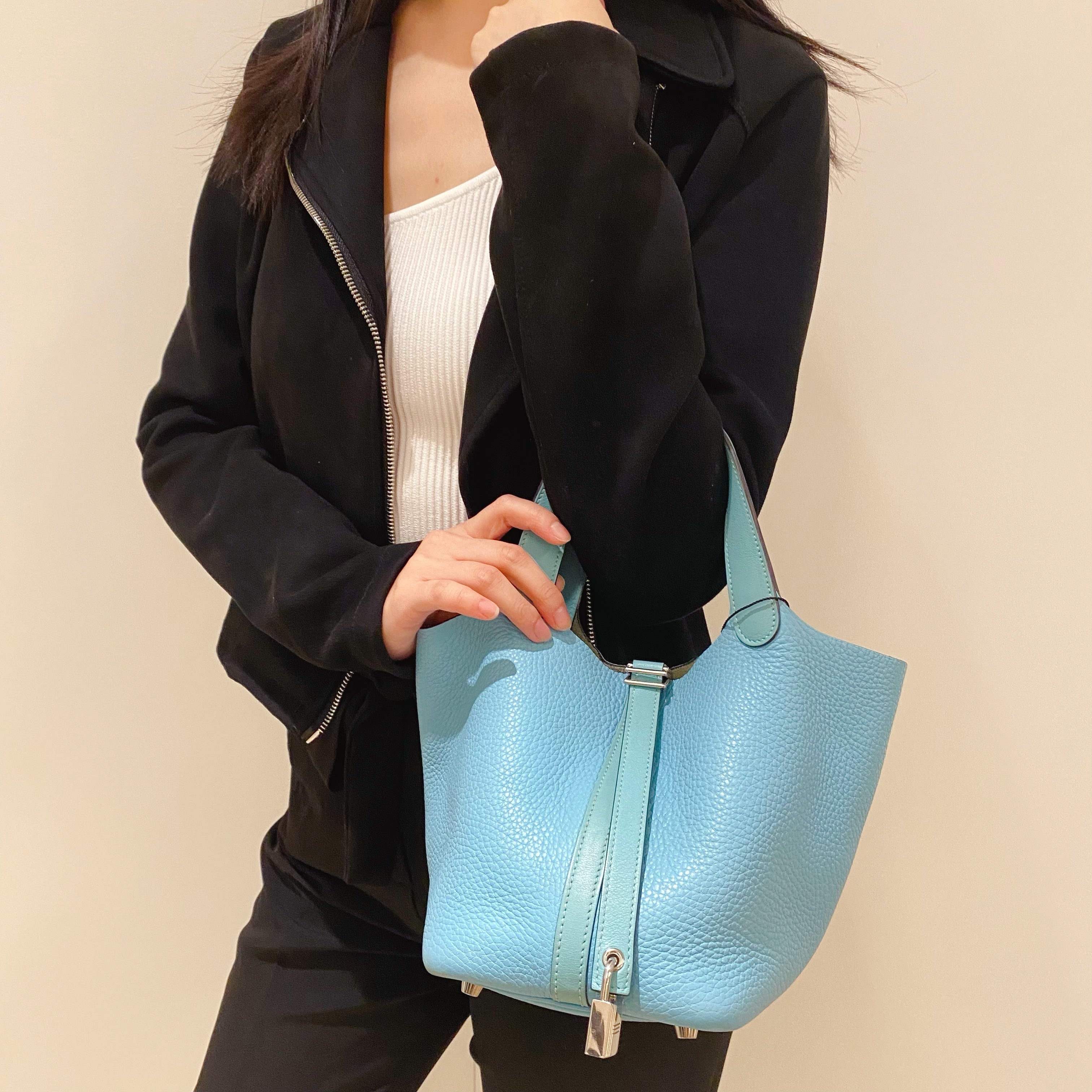 Hermes Clemence Picotin Lock 18