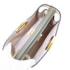 FENDI Peekaboo Iconic Essentially Leather 2Way Bag Khaki 8BN302 F/S