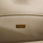 FENDI Peekaboo Iconic Essentially Leather 2Way Bag Khaki 8BN302 F/S