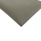 HERMES Epsom Tarmac PM Passport Case Leather Y Stamp Gray
