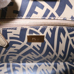 FENDI FF Vertigo Mini Peekaboo Leather Bag Brown Black 8BN244 F/S