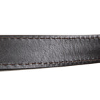 FENDI Zucca Canvas Leather Shoulder Bag Brown Black 8BR436