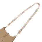HERMES Taurillon Clemence Evelyne TPM Shoulder Bag Etoupe Brown
