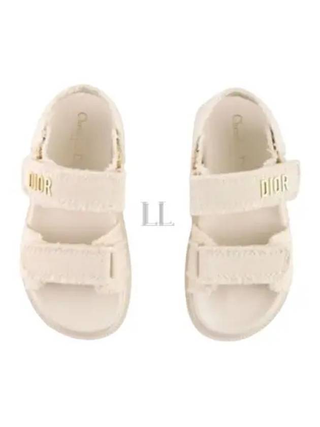Act Velcro Sandals Ecru Dior