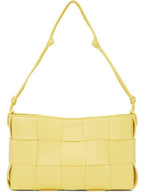 Bottega Veneta Cassette Small Leather Cross Bag Yellow