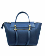 CELINE Belt Bag Black Leather Solid Handbag