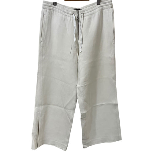 Louis Vuitton Drawstring Silk Blend Wide Pants