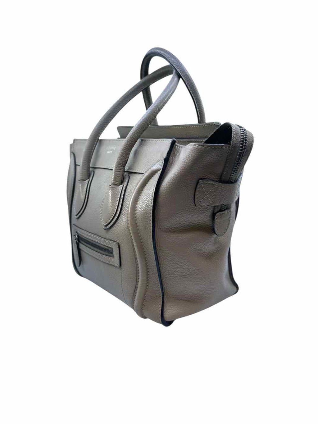 CELINE Beige Leather Handbag