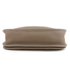 HERMES Taurillon Clemence Evelyne 3PM Shoulder Bag Etoupe