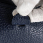 HERMES Taurillon Clemence Evelyne TPM Amazon Shoulder Bag Navy