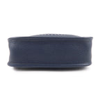 HERMES Taurillon Clemence Evelyne TPM Amazon Shoulder Bag Navy