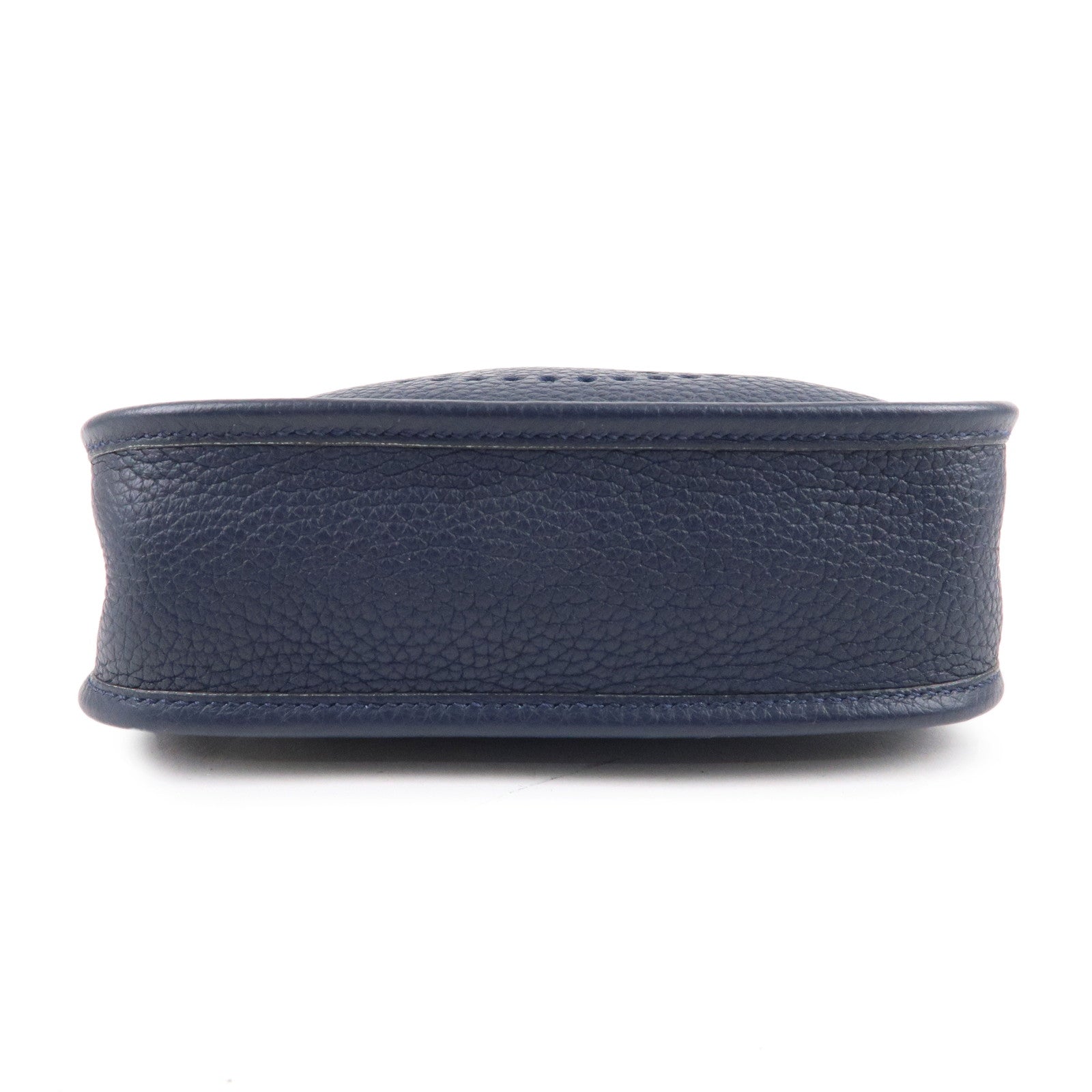 HERMES Taurillon Clemence Evelyne TPM Amazon Shoulder Bag Navy