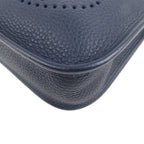HERMES Taurillon Clemence Evelyne TPM Amazon Shoulder Bag Navy