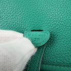 HERMES Taurillon Clemence Evelyne TPM Amazon Shoulder Bag Green