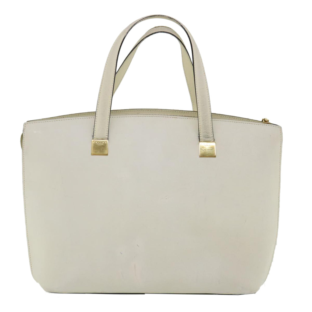 CELINE Shoulder Bag Leather Whe  37091