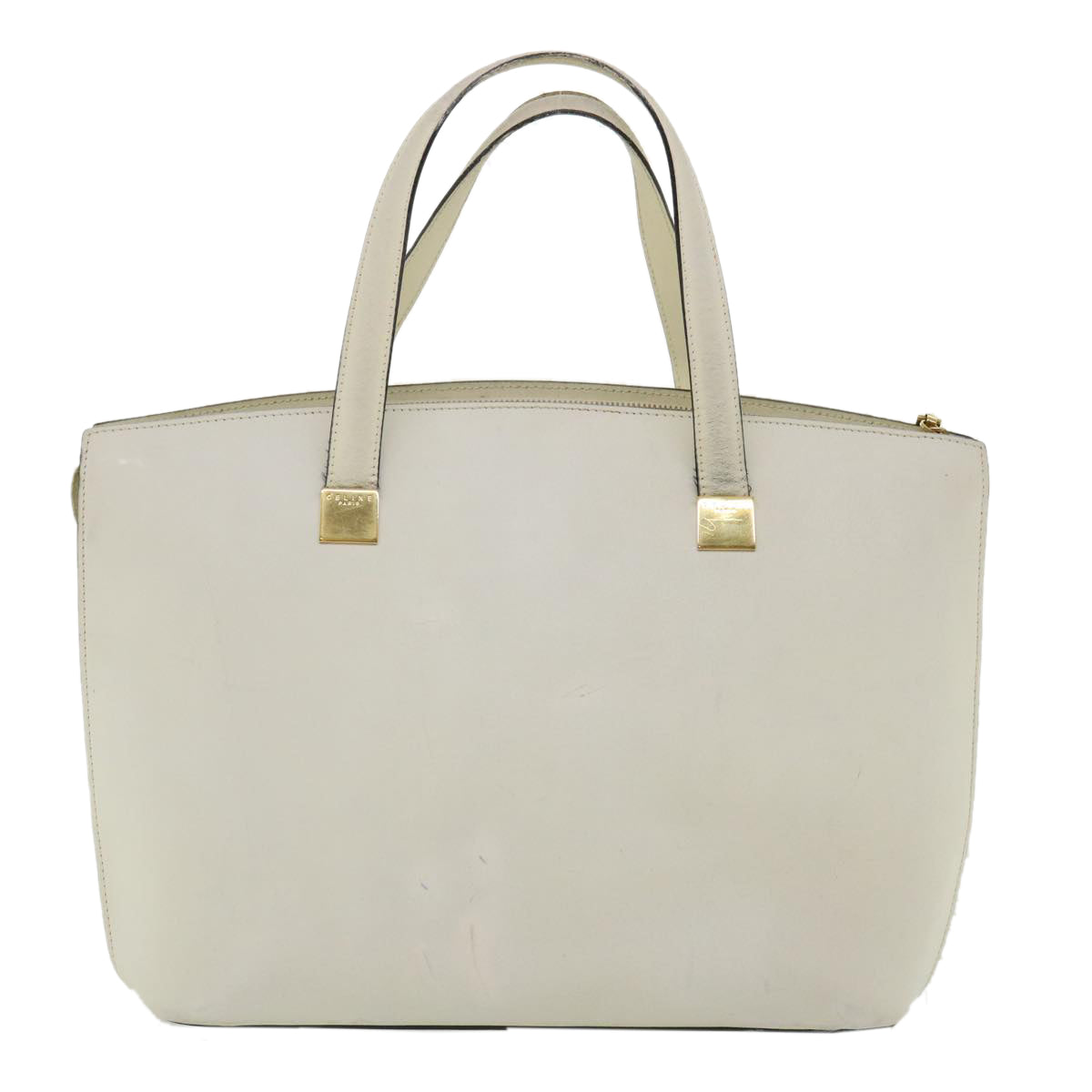 CELINE Shoulder Bag Leather Whe  37091
