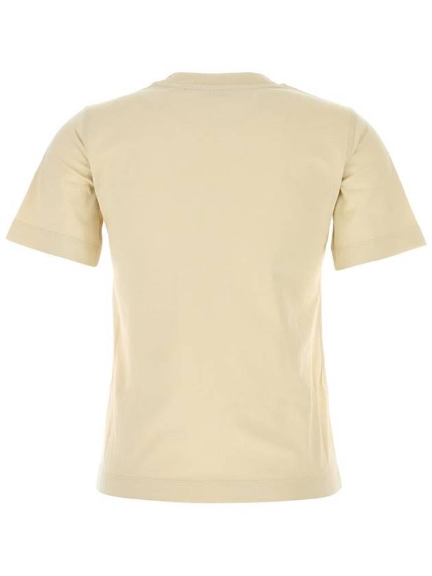 Burberry Check Label Short Sleeve T-Shirt Nutmeg