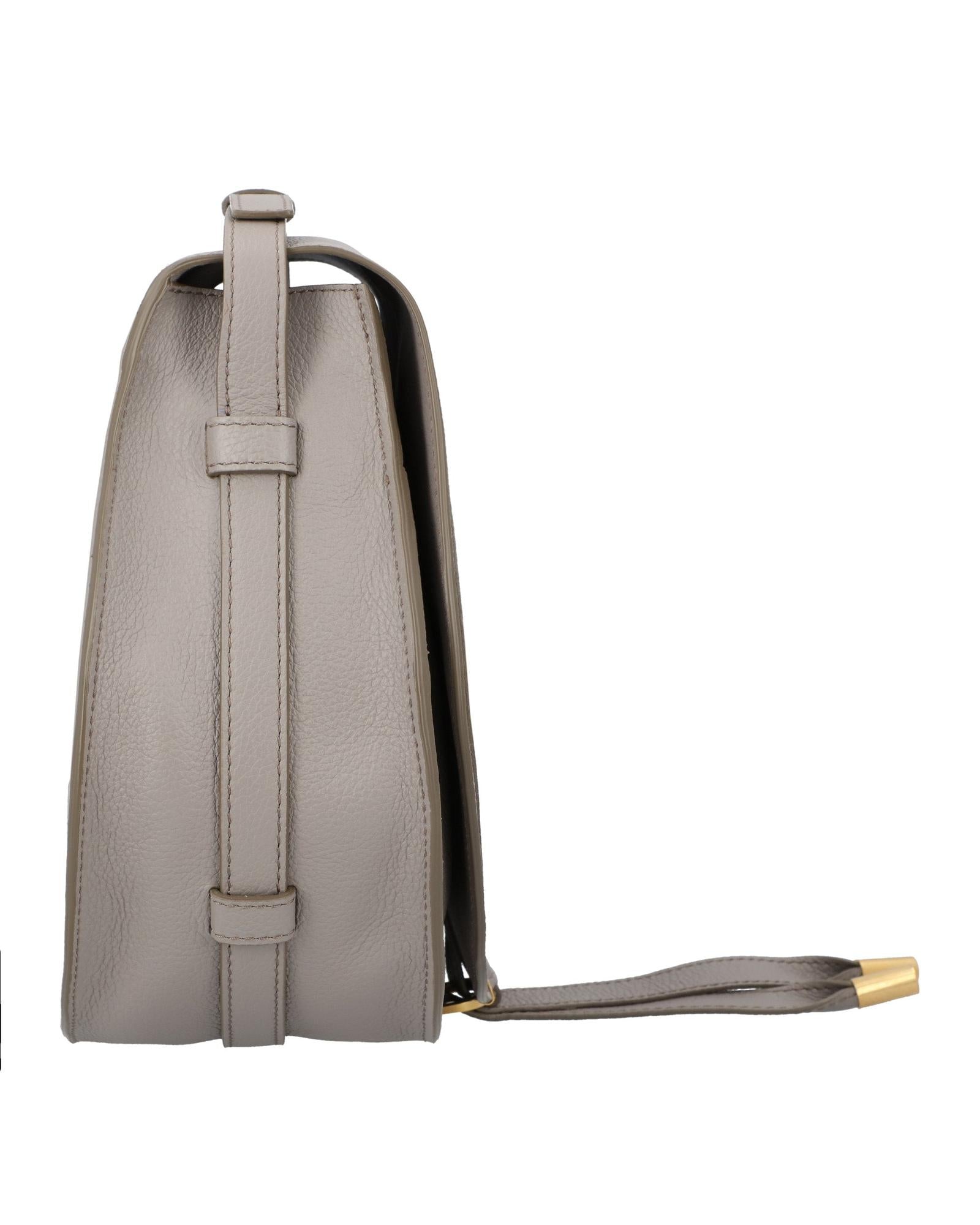 Chloe Marcie Small Leather Crossbody Women Grey | Grey Handbags