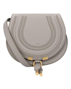 Chloe Marcie Small Crossbody Bag Leather Women Grey | Grey Handbags