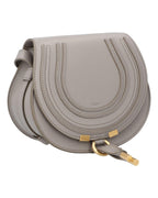 Chloe Marcie Small Crossbody Bag Leather Women Grey | Grey Handbags