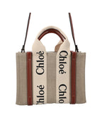 Chloe Woody Small Tote Bag Women Brown | Brown Handbags