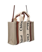 Chloe Woody Small Tote Bag Women Brown | Brown Handbags