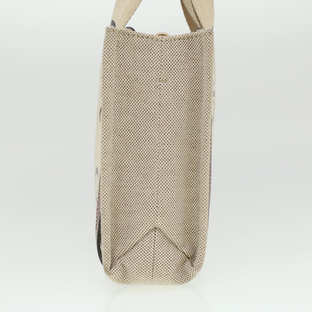 Chloe Woody Hand Bag Canvas 2way Gray Brown 37269A