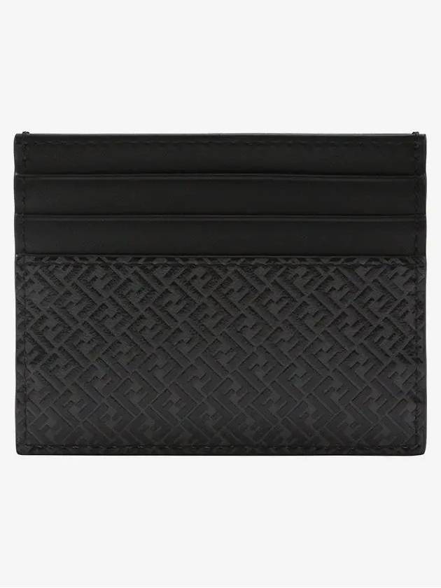 Fendi FF Micro Card Wallet Black