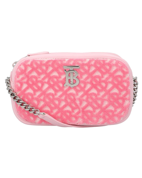 Burberry TB Bag Small Chain Crossbody Women Pink | Pink Messenger Bags