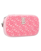 Burberry TB Bag Small Chain Crossbody Women Pink | Pink Messenger Bags