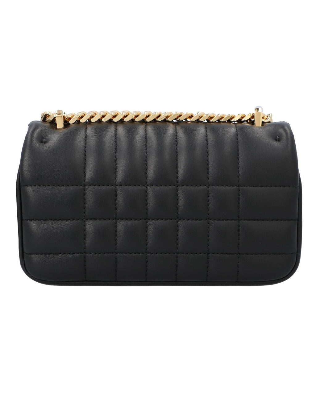 Burberry Lola Quilted Leather Chain Bag Women Black | Black Shoulder Bags