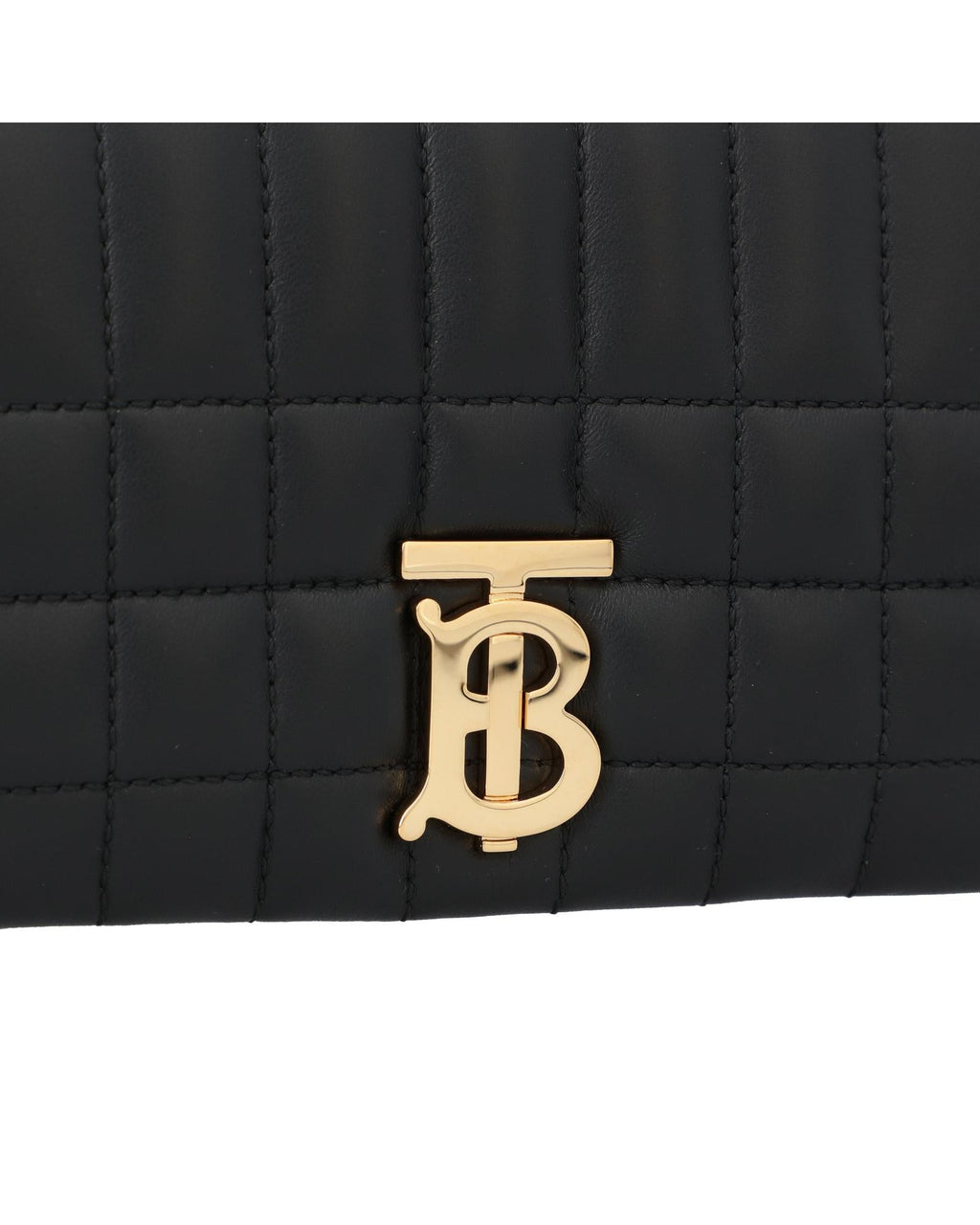 Burberry Lola Quilted Leather Chain Bag Women Black | Black Shoulder Bags