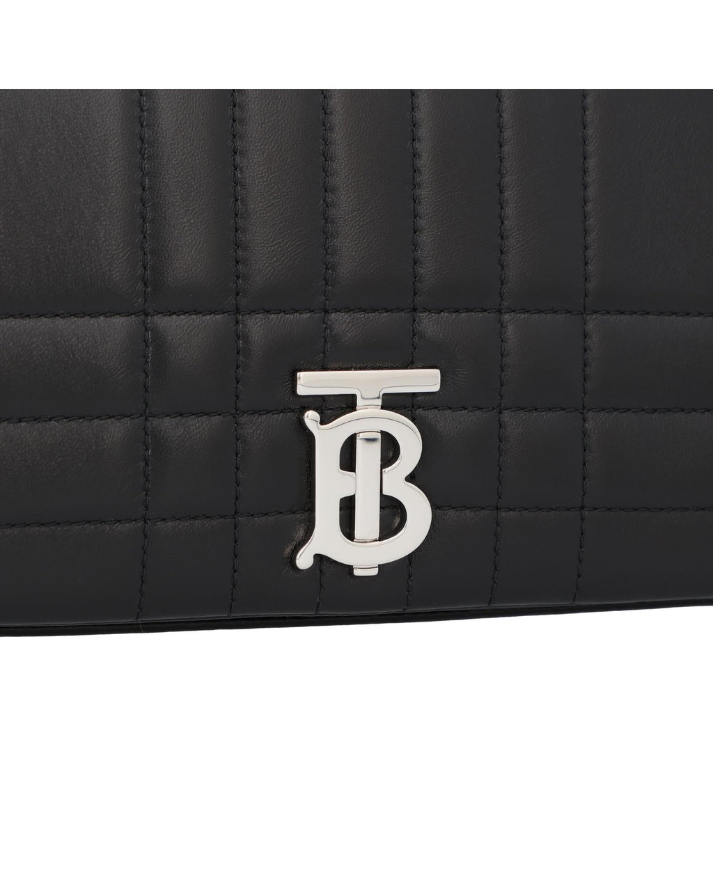 Burberry TB Bag Quilted Leather Shoulder Bag Women Black | Black