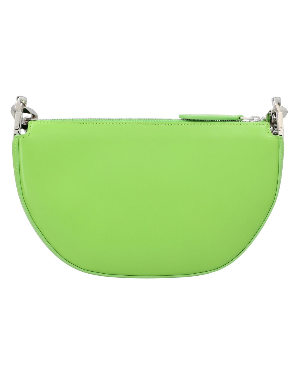 Burberry Lola HalfMoon Chain Bag Women Green | Green Shoulder Bags