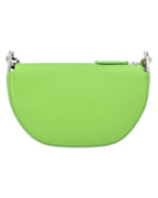 Burberry Lola HalfMoon Chain Bag Women Green | Green Shoulder Bags
