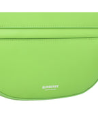 Burberry Lola HalfMoon Chain Bag Women Green | Green Shoulder Bags