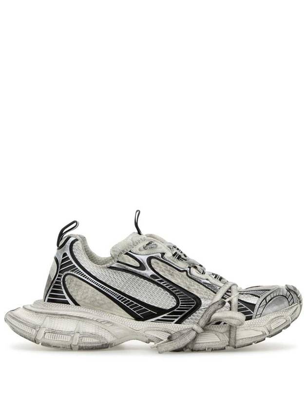 Balenciaga 3XL Low-Top Sneakers Black White
